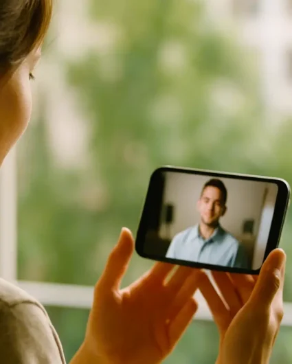 Hyper Personalized AI Video Campaign customer viewing personalized video