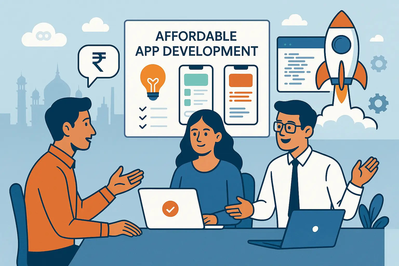 Affordable App Development Services in India for Startups – Right Web Solution