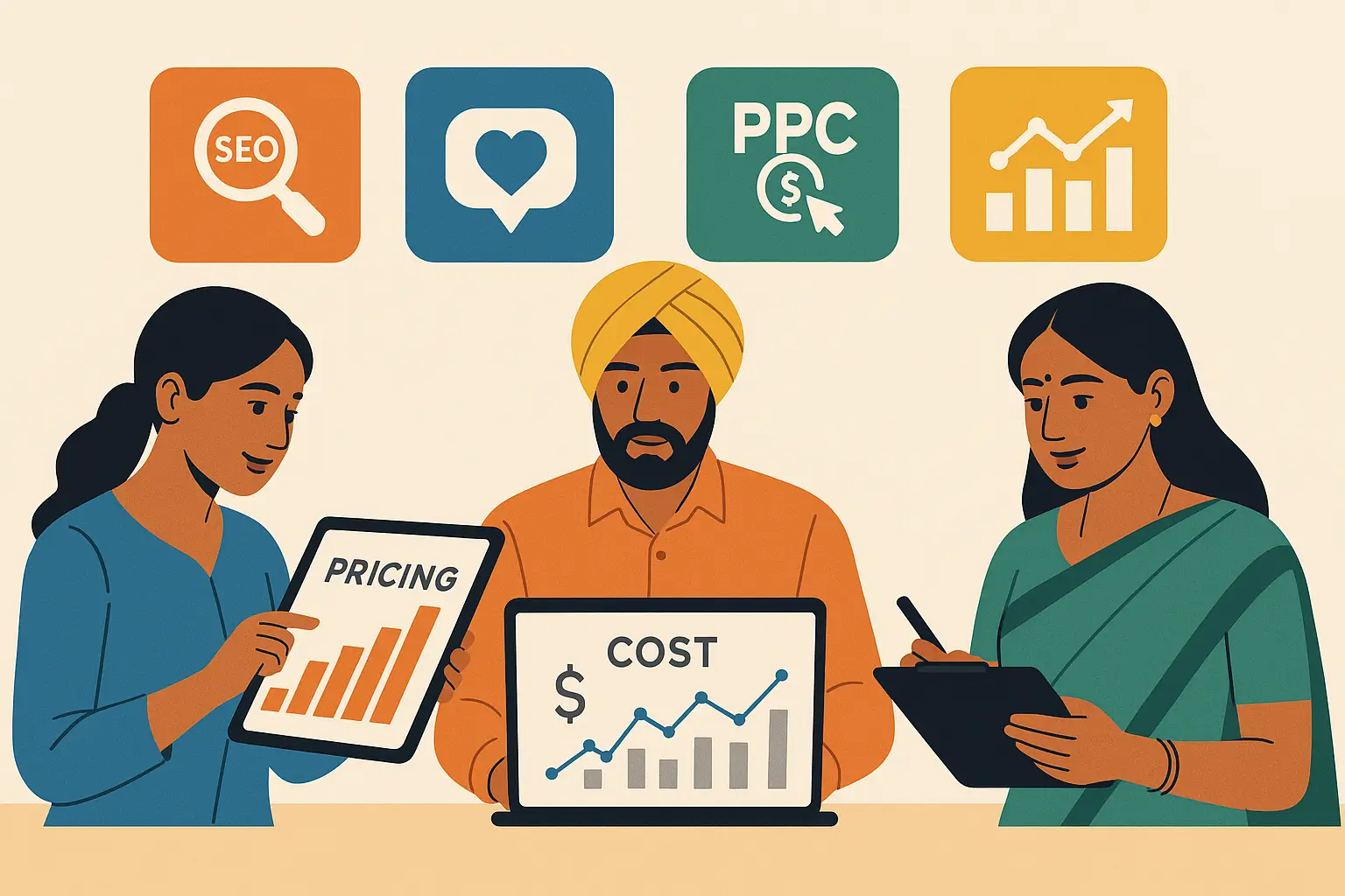 digital marketing cost in india