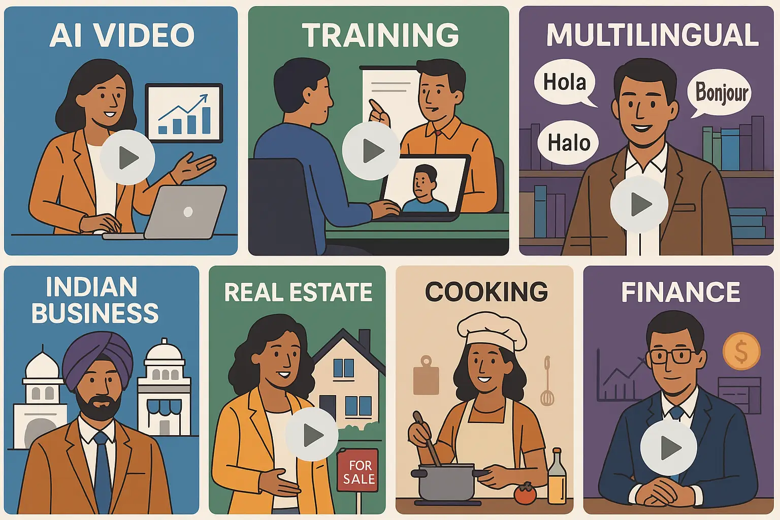 AI Video use cases India