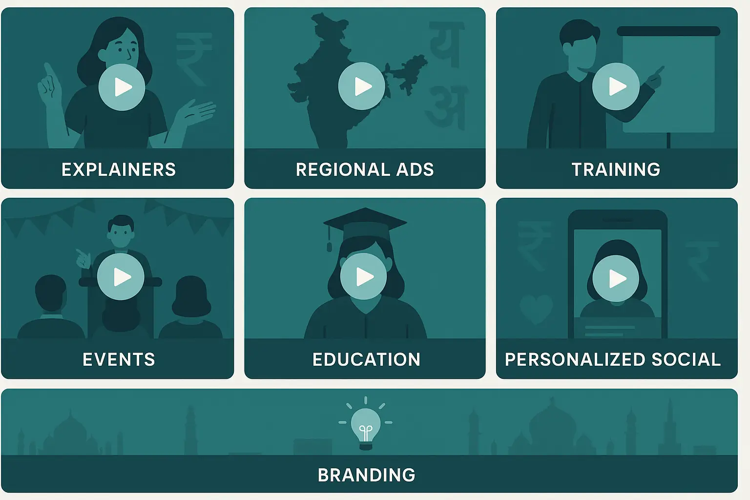 AI video use cases India